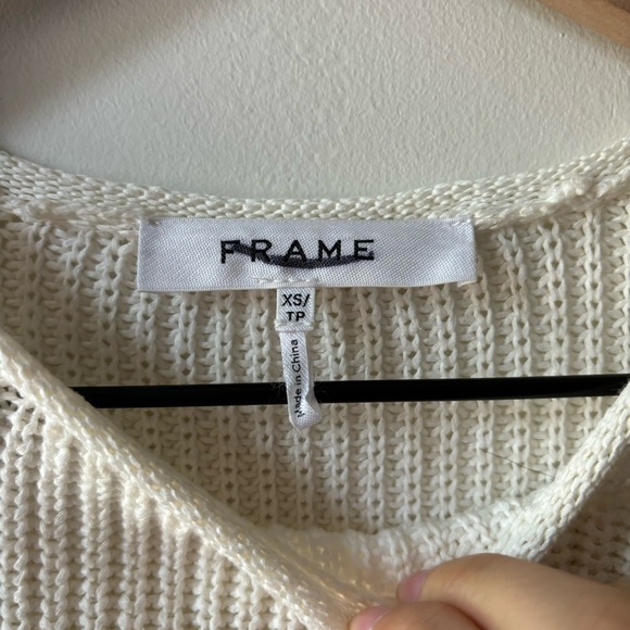 Frame Oversized striped‎ Sweater Sz XS - Picture 6 of 6